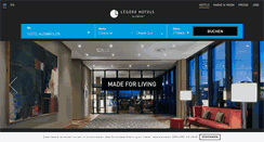 Desktop Screenshot of legere-hotels-online.com